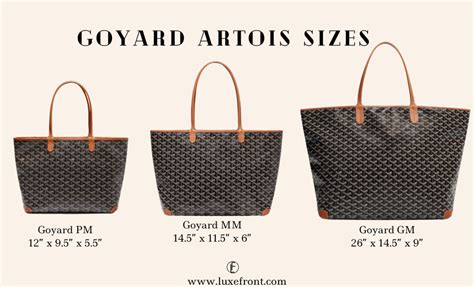 difference between pm and gm goyard